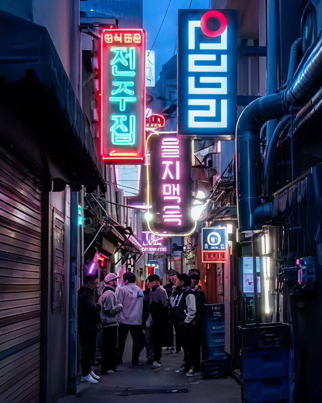 Euljiro night market inspiration